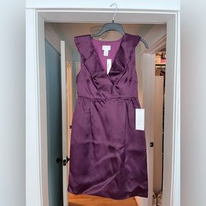 Jcrew special occasion plum dress, size 6.
